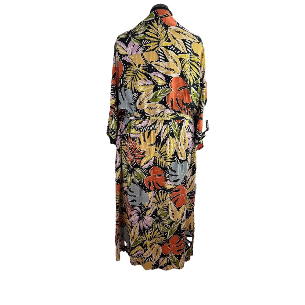 Loralette By City Chic Dotty Palm Day Date Printed Maxi Dress SKU0082 - Picture 9 of 15